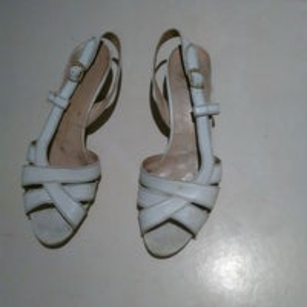 Ferragamo White Sandals